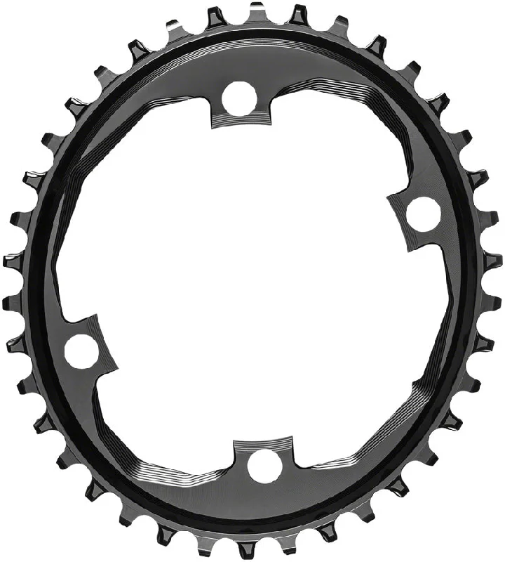 Bicycle chainring guard-absoluteBLACK Oval 110 BCD Chainring for SRAM Apex 1