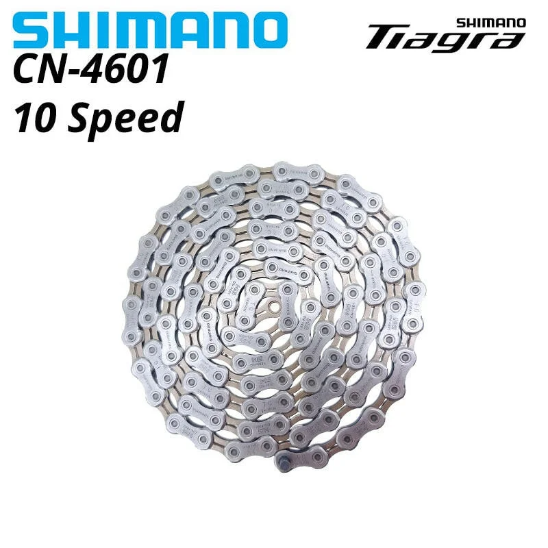 Cycling safety vest-Shimano Tiagra 4600 CN-4601 Chains 10 Speed 112 Links Chain for Road Bike Bicycle 10S