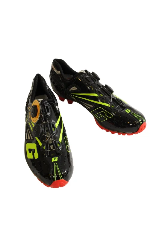 Bike chain oiler-Gaerne G.Kobra Mens Carbon Fiber SPD Cycling Shoes - Black - Green - UK 9 (£235)