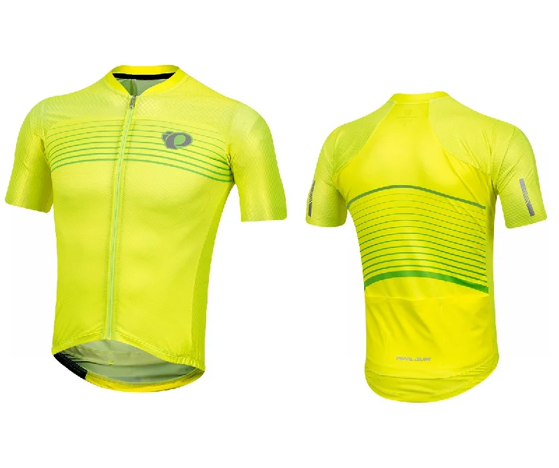 Cycling arm guards-Pearl Izumi PRO Pursuit Speed Short Sleeve Road Jersey - Screaming Yellow Diffuse