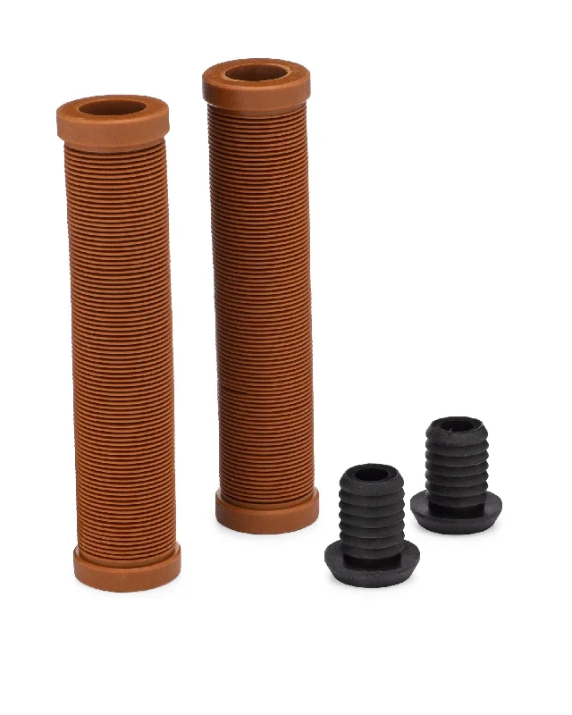 Bicycle cargo net-Flangeless BMX Grip - Brown