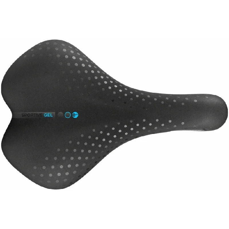 Bicycle rear fender-Sportive Saddle - Steel Black Mens Large Gel