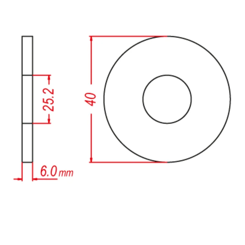 Bike tire repair-SPROCKET FRONT MTX 001 SPACER - INDENT 10-001-SP