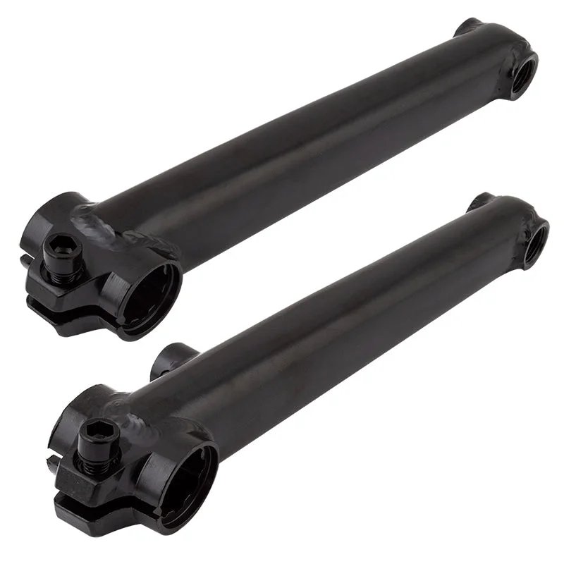 Bicycle kickstand sturdy-SE Bikes Rad Series BMX Crank Arm Set - 19mm, Black