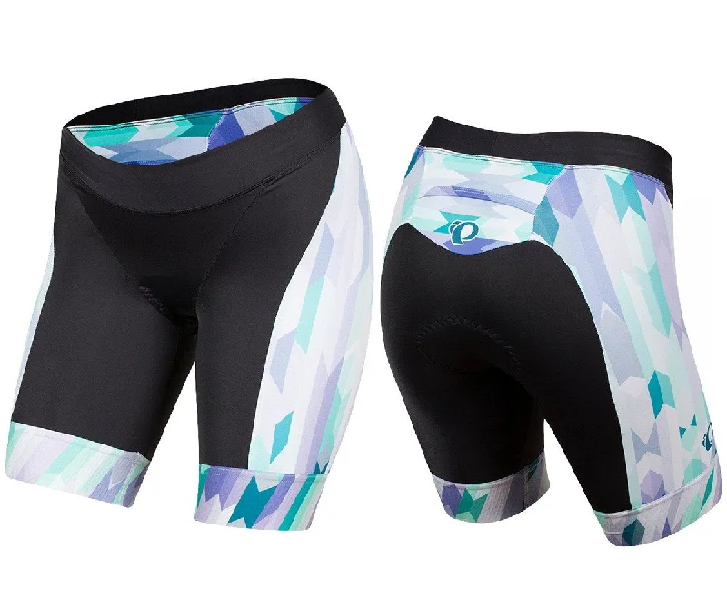 Cycling rain cape-Pearl Izumi Elite Graphic Tri Short - Womens - Lavender-Breeze Quartz