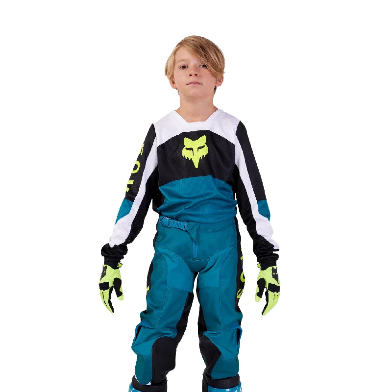 Cycling thermal vest-FOX 2024 YOUTH 180 NITRO JERSEY - MAUI BLUE