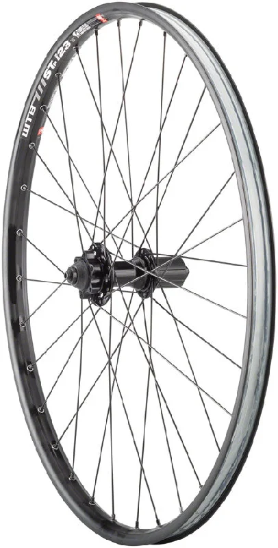 Cycling reflective bands-Quality Wheels WTB ST i23 TCS Disc Rear Wheel - 26" QR x 135mm 6-Bolt HG 10 BLK