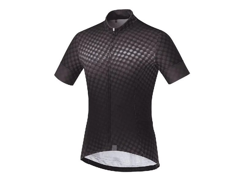 Bike tire sealant-Shimano Sumire Short Sleeve Road Jersey - Womens - Black