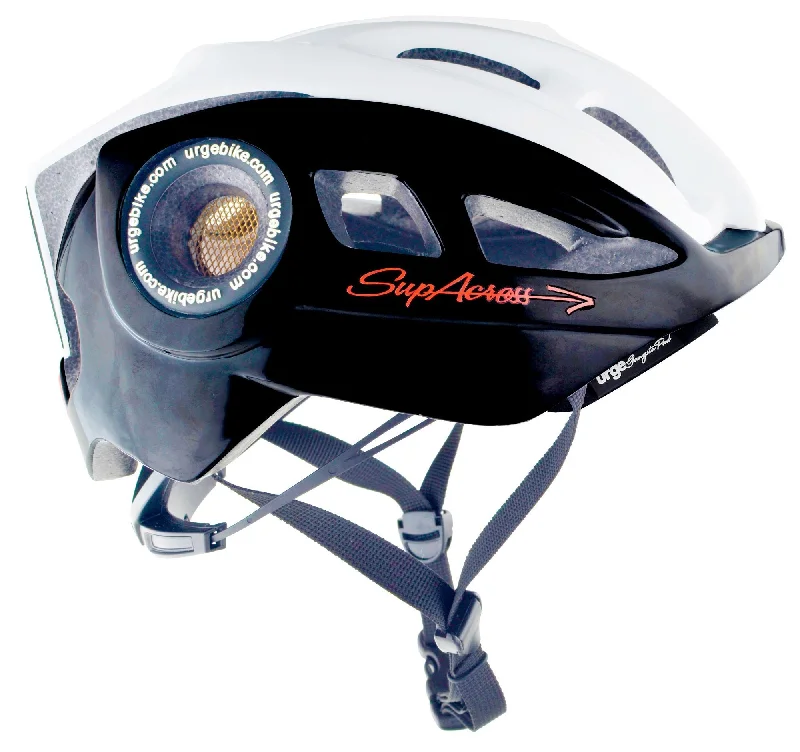 Cycling hydration system-Urge Supacross XC Helmet - Black-White