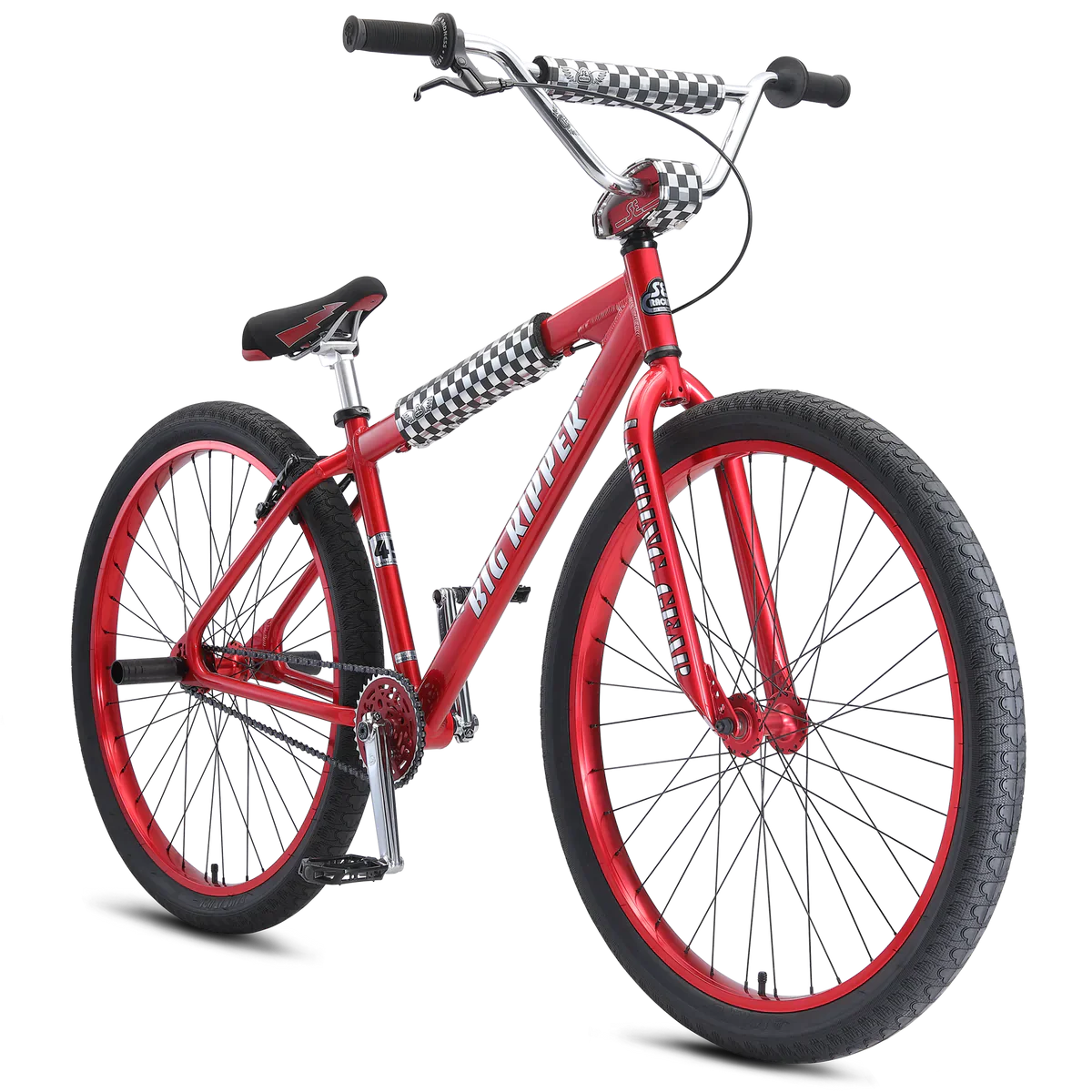 Cycling reflective bands-SE Bikes BMX Big Ripper 29" Wheel, Red Ano