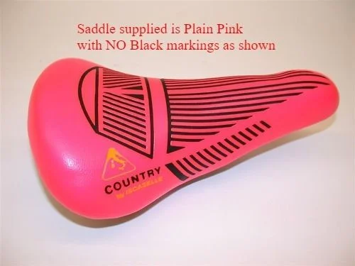 Cycling headscarf sweat-LADIES TRENDY BIKE SADDLE BRIGHT PINK ISCASELLE COUNTRY BIKE SEAT REDUCED