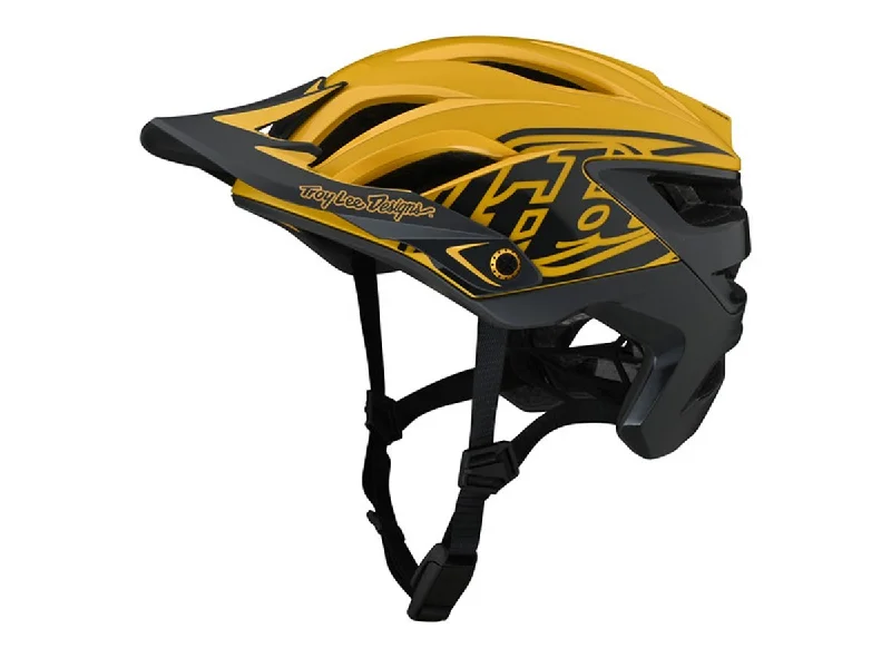 Road bike tires-Troy Lee Designs A3 MIPS MTB Helmet - Uno Yellow