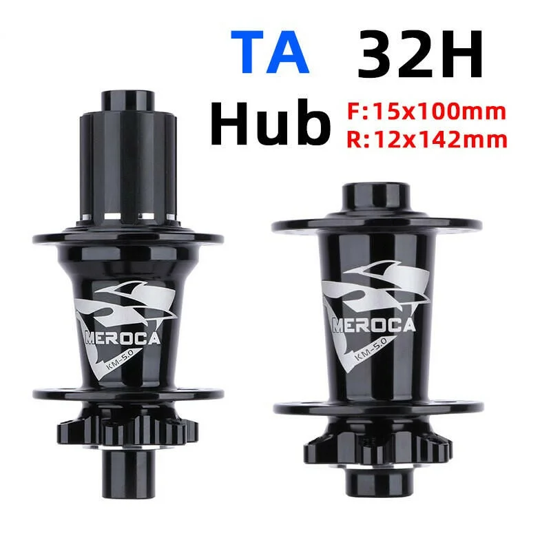 Black TA Hub 1 Pair