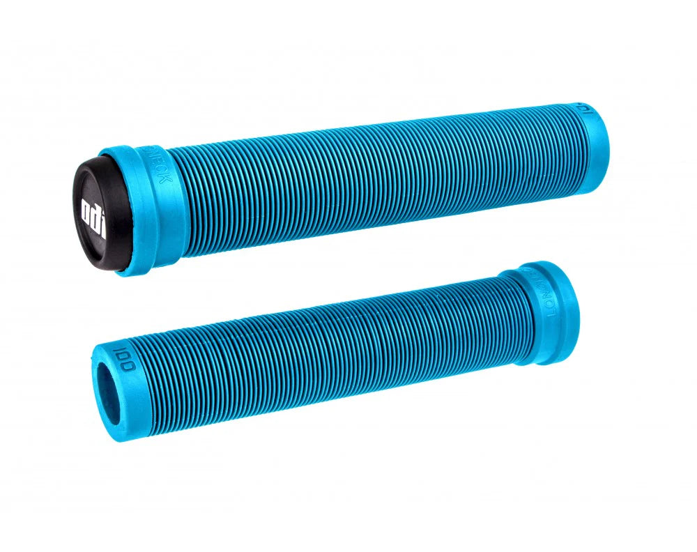 Bike handlebar tape-ODI Longneck SLX Grips - Light Blue