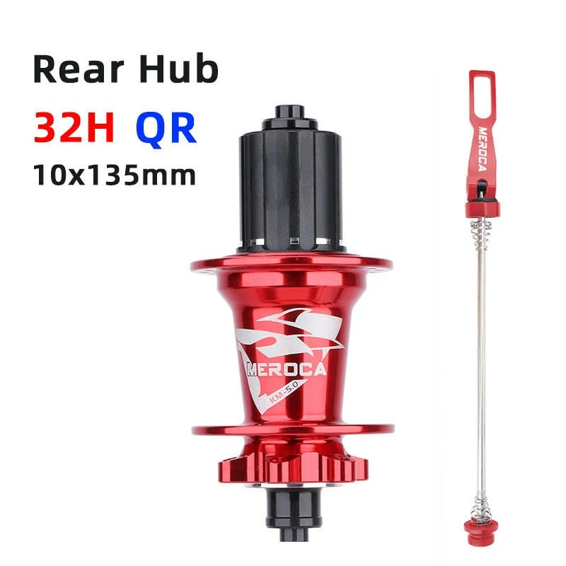 Red QR Rear Hub