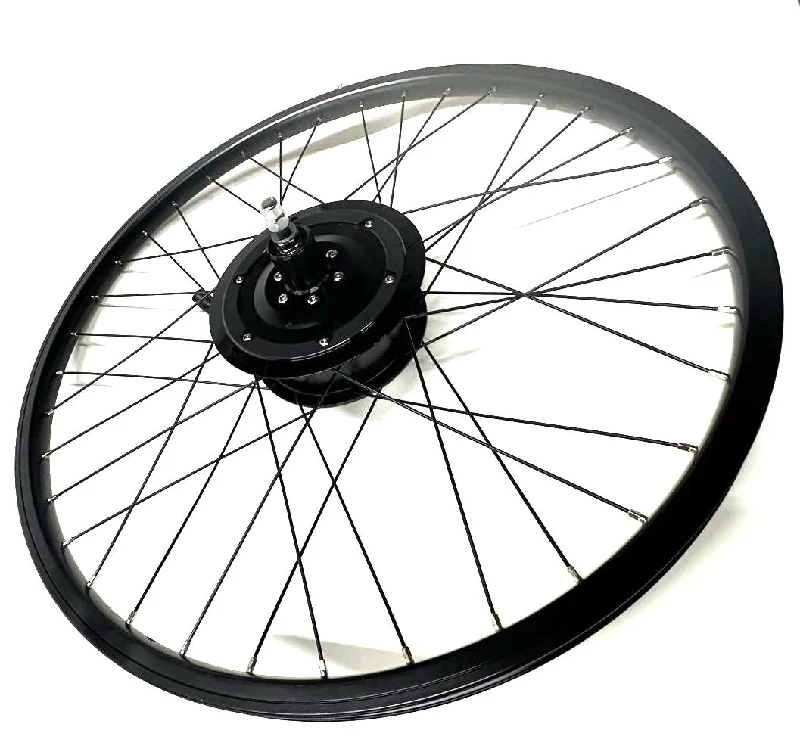 Bike seat cover-Raleigh Electric Motor 26" E-bike 36v Bike Rear Wheel Black HG Cassette New