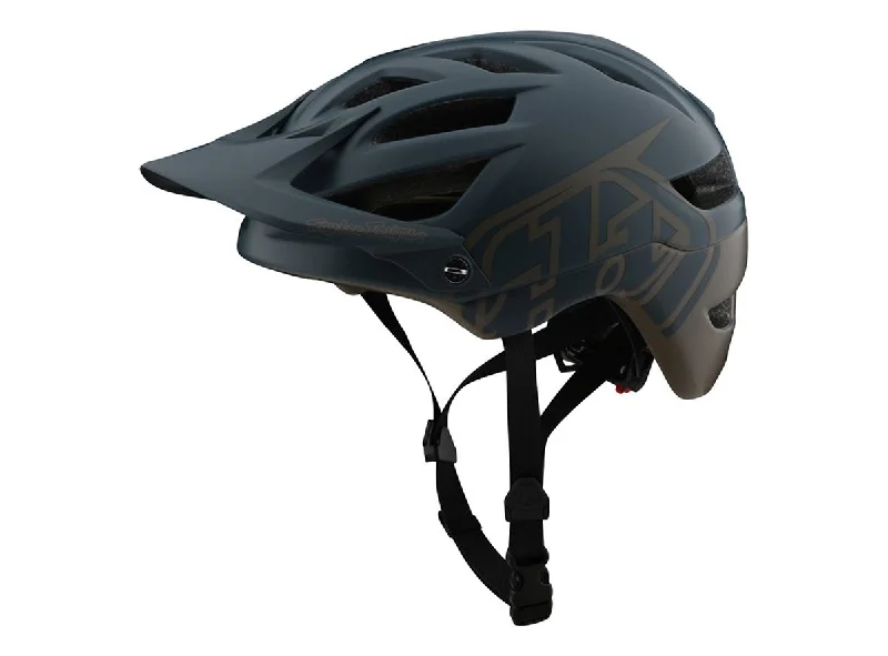 Road bike tires-Troy Lee Designs A1 MIPS MTB Helmet - Classic - Gray-Walnut - 2020