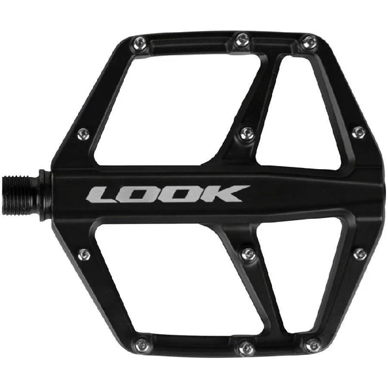 Bicycle helmet safety-GEO TRAIL ROC Pedals - Platform Chromoly 9/16 Black