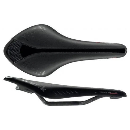 Bicycle rear rack-Fizik Arione CX Saddle - Carbon Rail - Black - Take Off