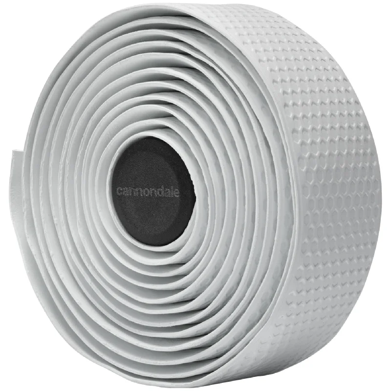 Road bike tires-Nastro Manubrio Cannondale HexTack Silicone - Bianco