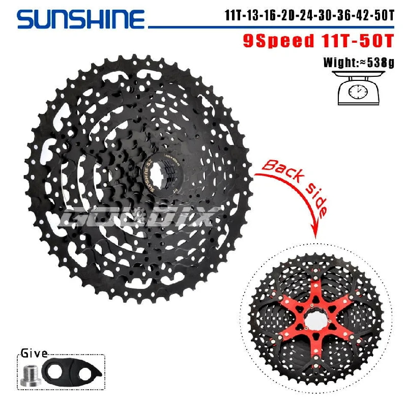 9Speed 11-50T Black