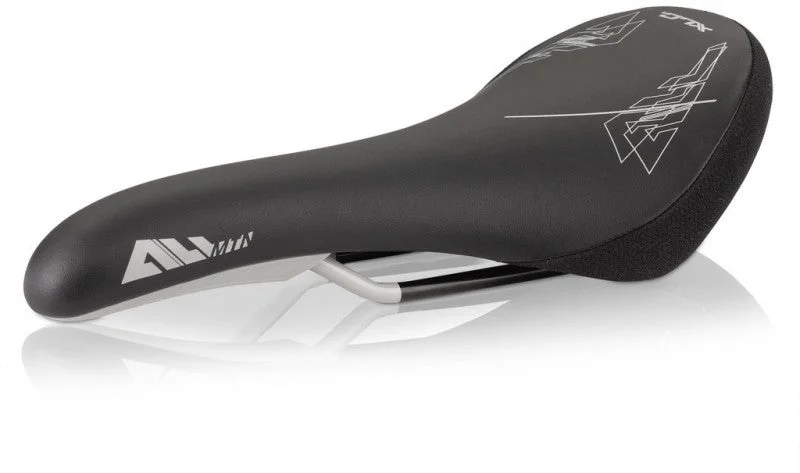 Road bike helmet-XLC ENDURO UNISEX ALL MOUNTAIN MTB CRO-MO RAIL SADDLE BLACK & SILVER OVER 50% OFF