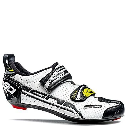 Bike wheel spoke-Sidi T-4 Air Carbon Shoe White/Blk