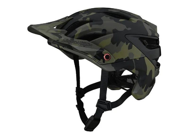 Bicycle brake pads-Troy Lee Designs A3 MIPS MTB Helmet - Camo Green