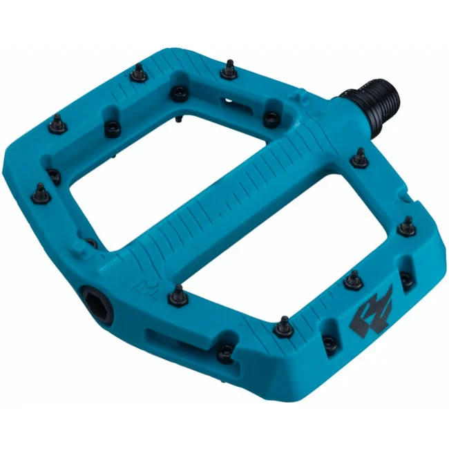 Bike seat post-Race Face Chester Flat Pedals - Small - Turquoise