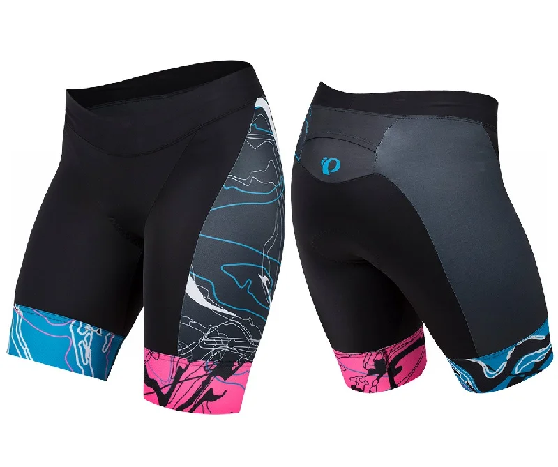 Bike tire sealant-Pearl Izumi Elite Pursuit Graphic Tri Short - Womens - Screaming Pink Composite