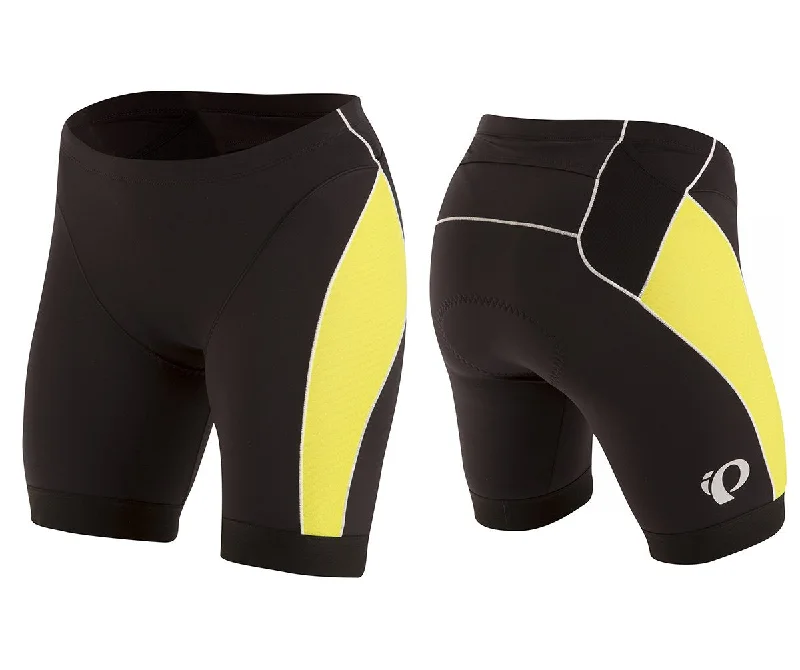 Cycling phone mount-Pearl Izumi Elite Pursuit Tri Short - Black-Lime Punch