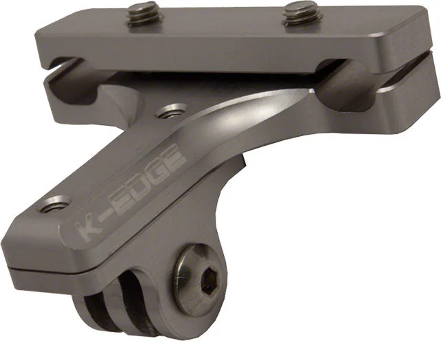 Cycling water carrier-K-Edge GO BIG Pro Saddle Rail Mount