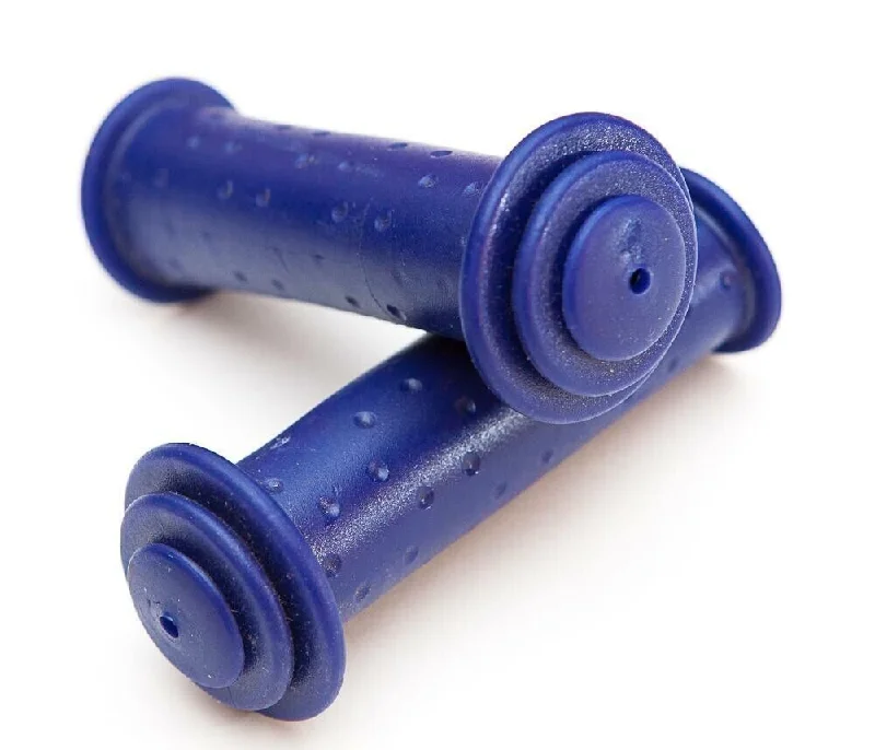 Bicycle storage rack-Dark Royal Blue Bike 105mm Mushroom Style Bicycle Pair Handlebar Grips