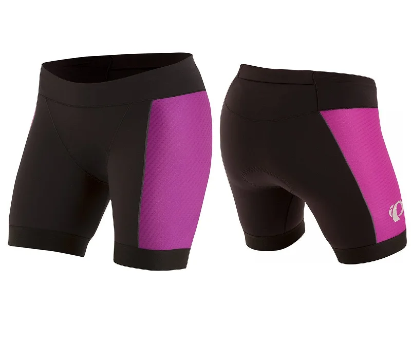 Bicycle chain tool-Pearl Izumi Elite Pursuit Tri Half Short - Womens - Black-Purple Wine