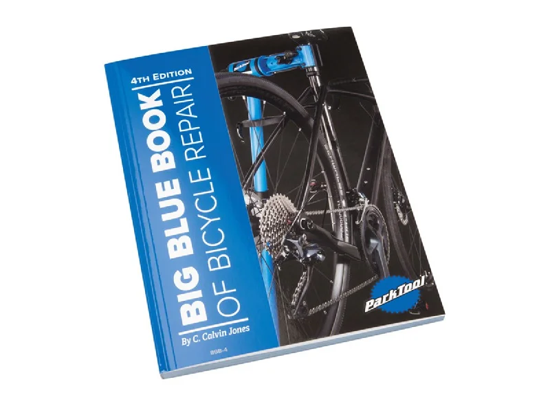 Bike frame protector-Park Tool Big Blue Book of Bicycle Repair - 4th Edition - Blue