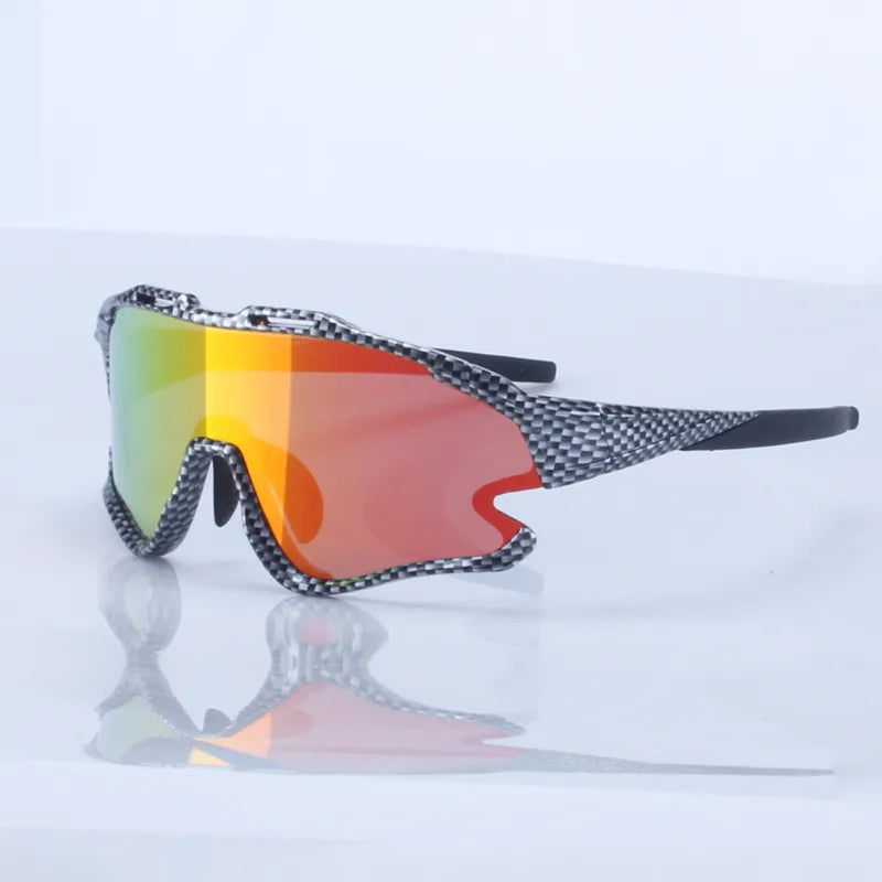 Bike frame guard-Full color Cycling Glasses Bike Goggles Outdoor Sports Bicycle Sunglasses MTB mountain Eyewear Men Wemon Running Gafas Ciclismo