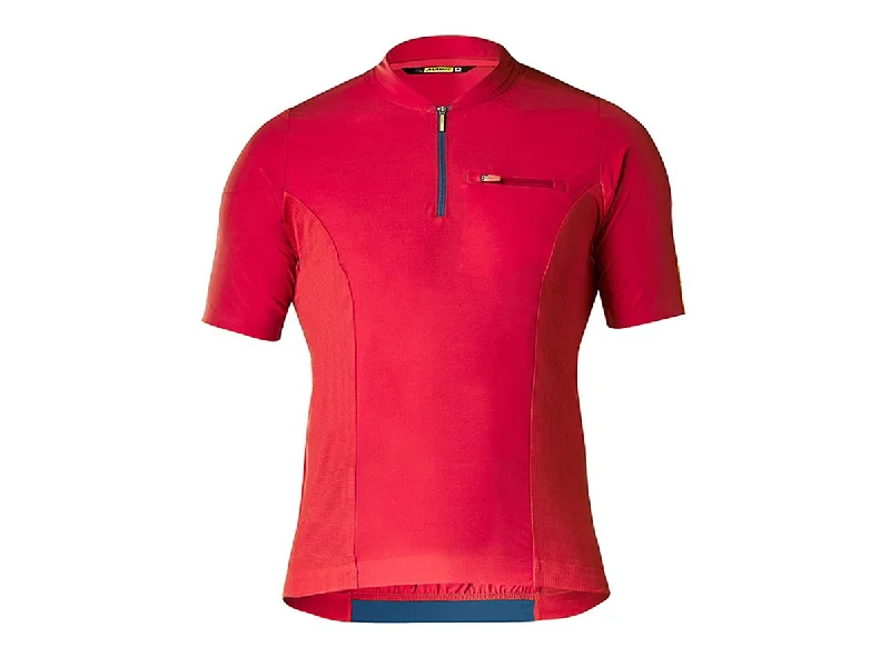 Cycling headband sweat-Mavic XA Pro Short Sleeve MTB Jersey - Haute Red