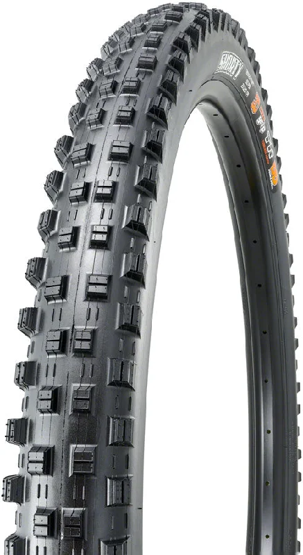 Bike tire sealant-Maxxis Shorty Tire - 29 x 2.4 Tubeless Folding BLK 3C Grip DoubleDown Wide Trail