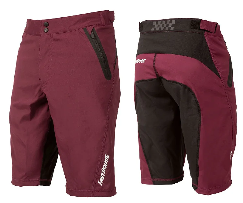 Cycling backpack hydration-Fasthouse Crossline 2.0 MTB Short - Youth - Maroon