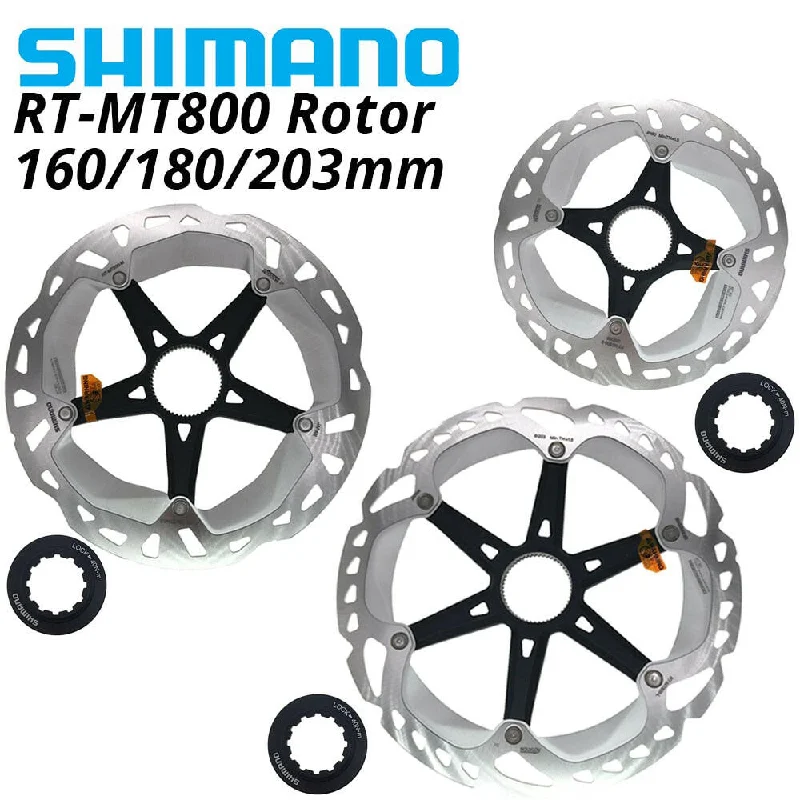 Mountain bike chainring-SHIMANO DEORE XT MT800 CENTER LOCK Disc Brake Rotor RT-MT800 Technology MTB Mountain Bicycle 160MM 180MM 203MM for M8100