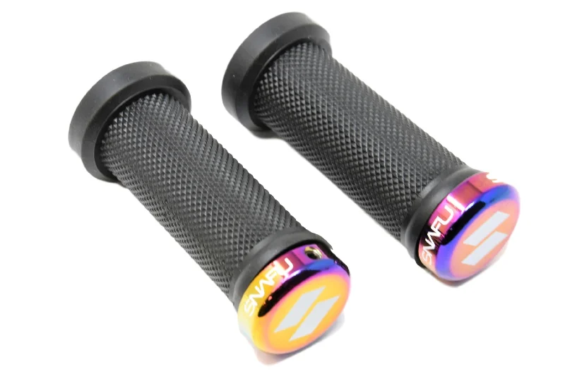 Cycling ankle bands-SNAFU JET FUEL BMX HANDLEBAR GRIPS THE ULTIMATE DOUBLE LOCK-ON GRIPS 95mm RRP £29.99