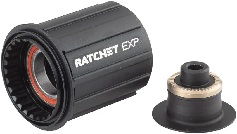 Cycling wrist guards-DT Swiss Ratchet EXP Freehub Body - Shimano HG 11 Road Light Aluminum Sealed Bearing QR x 130/135 mm Kit w/ End Cap