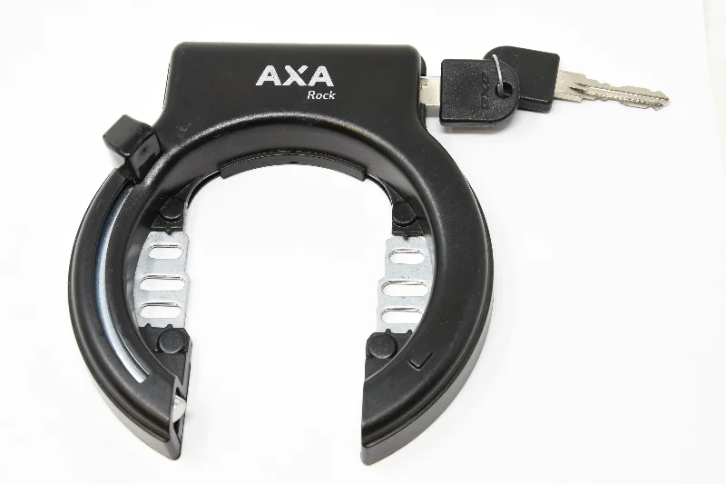 Cycling safety tape-AXA BASTA CYCLE HORSESHOE TYPE LOCK FRAME MOUNT DUTCH BIKE NURSES UTILITY CYCLE