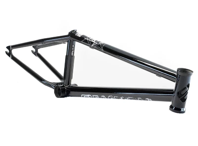 Mountain bike chainring-Eastern Grim Reaper BMX Frame - Gloss Black