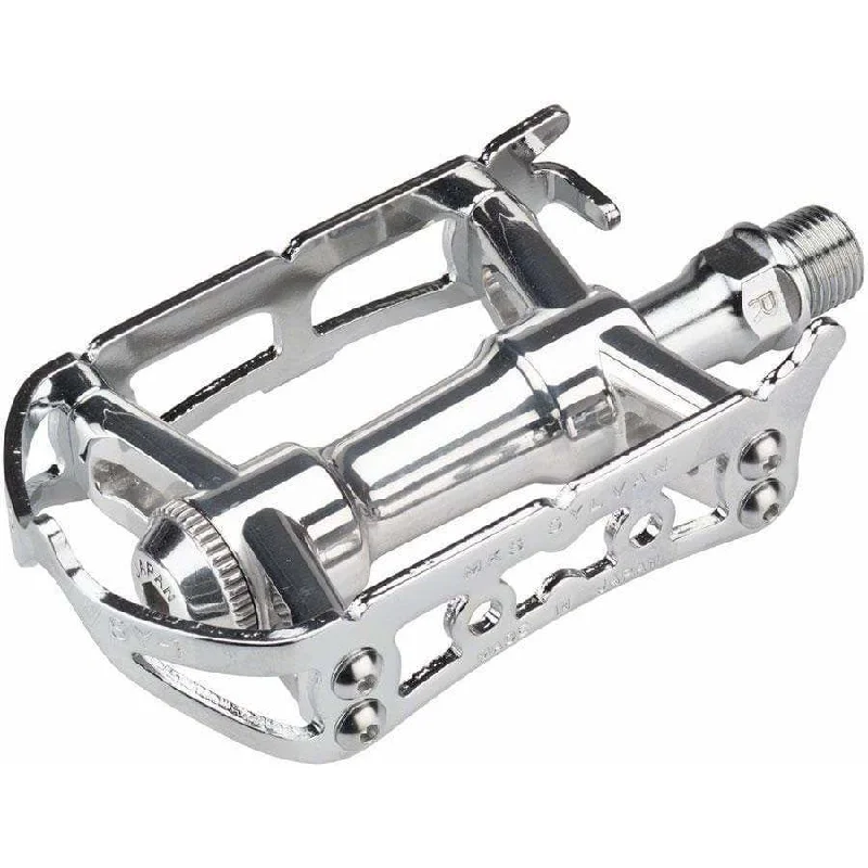 Road bike chain-Sylvan Road Next Pedals -Platform Aluminum 9/16" Silver