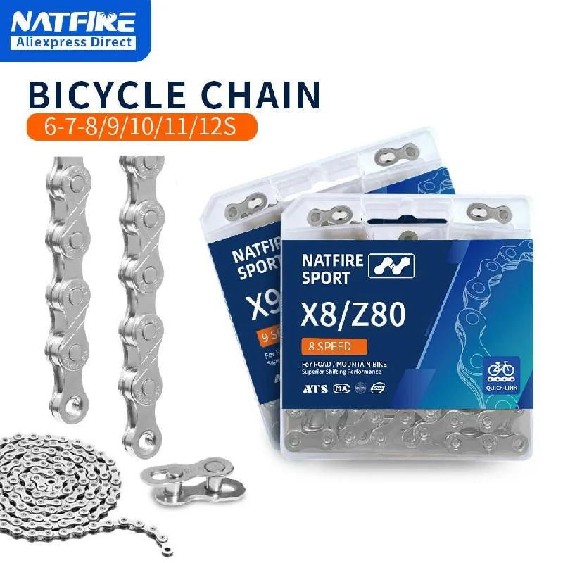 Bike wheel lights-Bike Chain 6 7 8 9 10 11 12 Speed with Quick Chain Bicycle Chains Link MTB Road Bike Current Mountain Bike for Shimano Bike Part