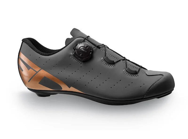 Mountain bike tires-Sidi Fast 2 Road Shoe - Anthracite Bronze