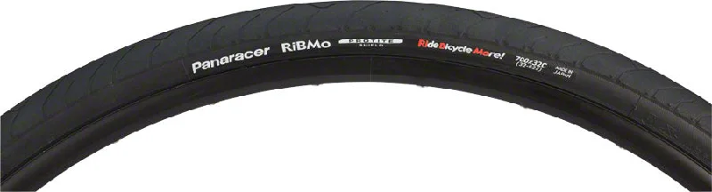 Bicycle cargo rack-Panaracer RiBMo ProTite Tire - 700 x 28 Clincher Folding Black 60tpi