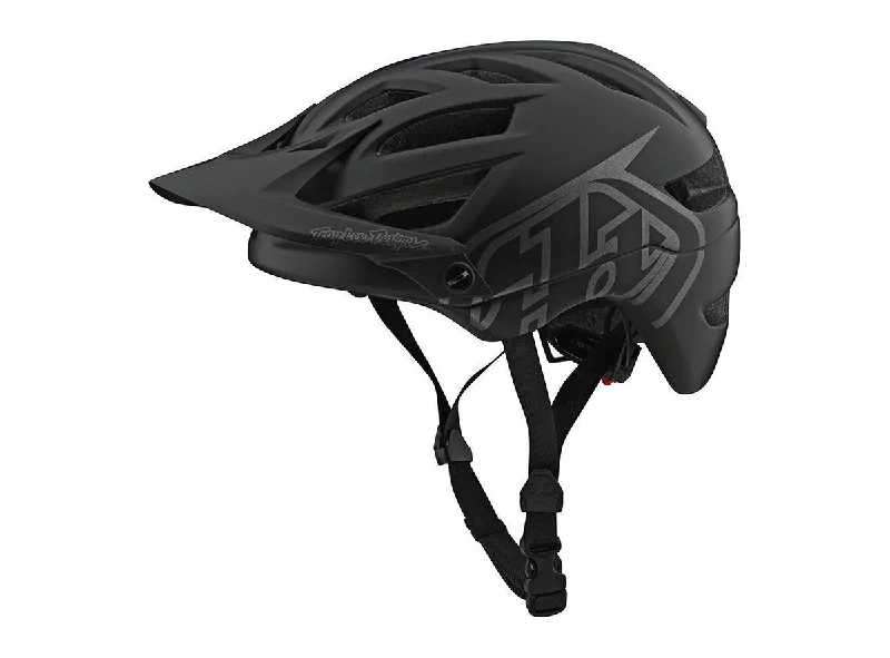 Cycling reflective gear-Troy Lee Designs A1 MIPS MTB Helmet - Youth - Classic - Black - 2021