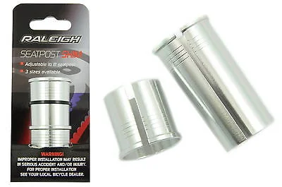 Mountain bike brakes-26.4mm SHIM FOR BIKE SEAT POST SADDLE STEM CONVERT FROM 28.0 - 30mm GFS997